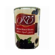 زیتون سیاه با هسته ORO وزن 400 گرم – کارتن 12 عددی